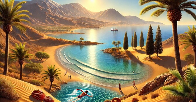 Skifahren und Baden auf Zypern an einem Tag